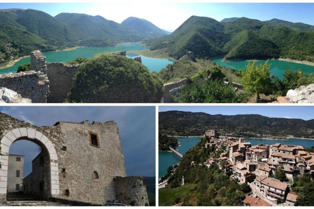 Stanza Con Terrazzo Vista Lago - Lakeholiday Castel di Tora Exterior foto